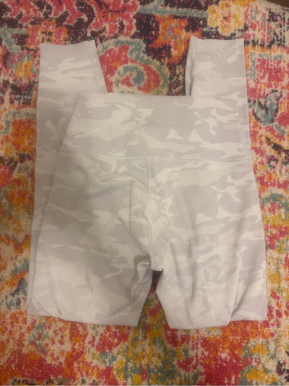 lululemon athletica White Camo High-Rise Leggings